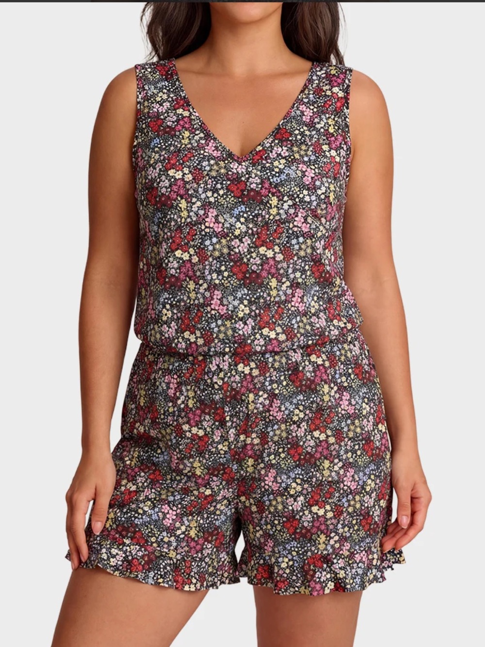 Shecurve built in bra swim romper